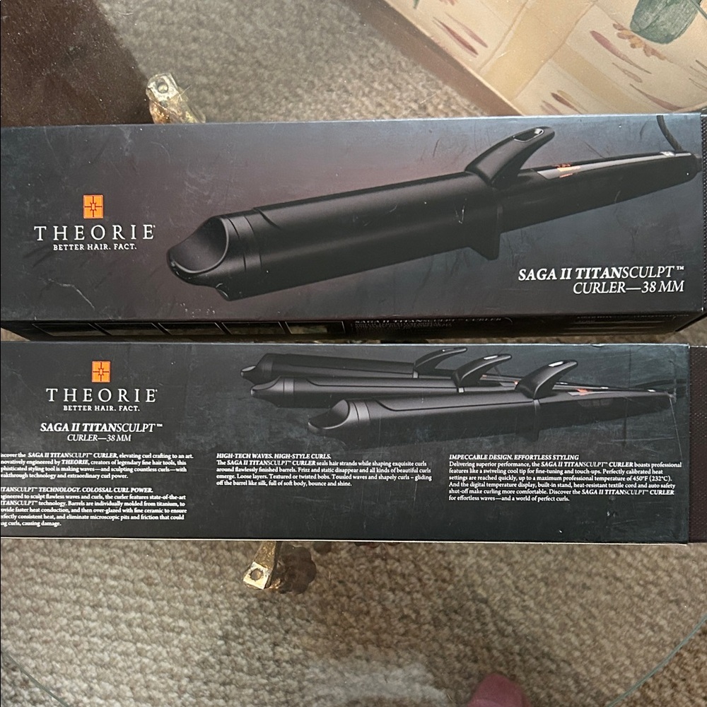 Theorie Saga II Titansculpt Curler - Black